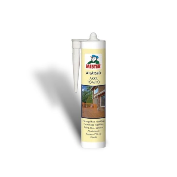 MESTER akril tömítő átlátszó / 310 ml