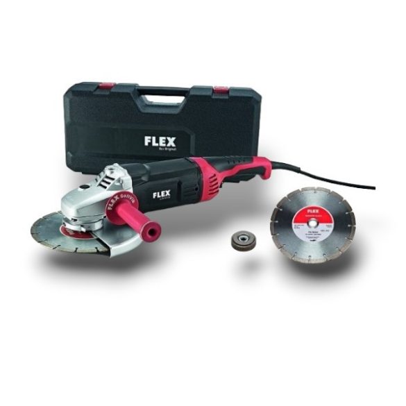 FLEX sarokcsiszoló 2600W kofferben + betonvágó korong + SDS Clic adapter / L 26-6 230 230