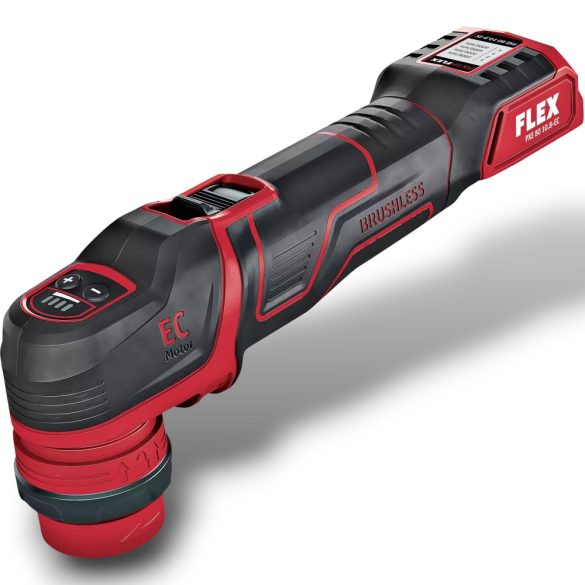 FLEX inteligens akkus polírozó / PXE 80 10.8-EC 