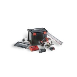   FLEX akkus körfűrész szett  +1 adapter a vezetősínhez +1 160cm-es vezetősín / CS 62 18.0-EC/5.0 Set 